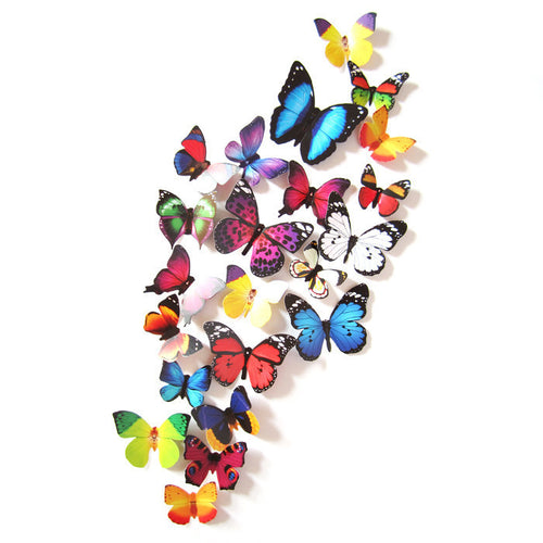 3D DIY Wall Sticker Stickers Butterfly Home Decor Room Decorations - TIKITAKA Accessories 