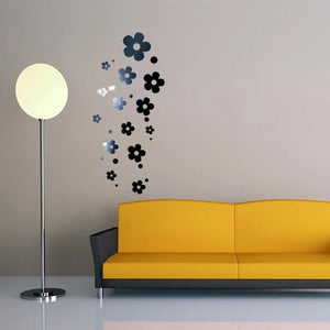 3D DIY Acrylic Wall  Sticker Modern stickers - TIKITAKA Accessories 