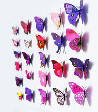 Fashion Room Decorations 3D Butterfly Sticker Art Design Decal Wall Stickers Home Decor - TIKITAKA Accessories 